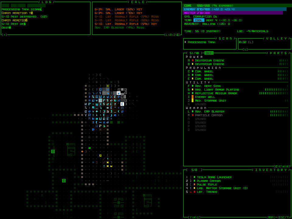TheStrategyInf1's tweet image. I've been going through the #roguelike Cogmind @GridSageGames trying to get some critical thoughts about it and well. I am not sure if I will be qualified to state opinions till I dig in another 50 hours. This is immense, deep, and consuming. 

#indiegame #IndieGameDev
