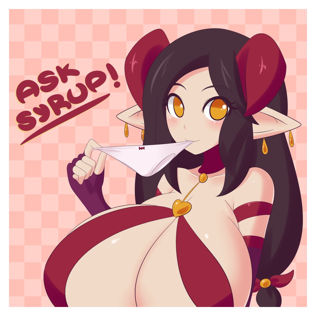 Someone commished to make a bare breast milky version edit of this syrup pic 