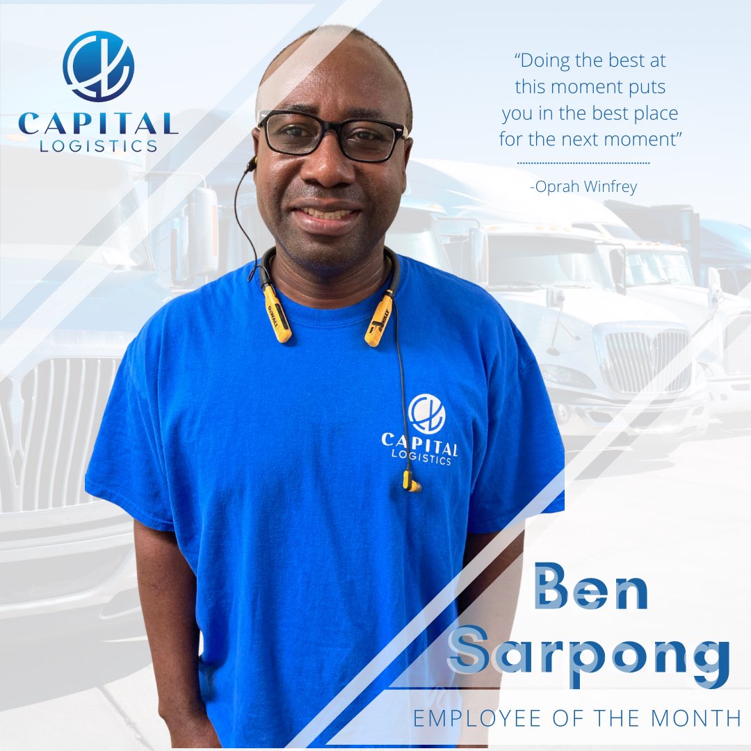 EMPLOYEE OF THE MONTH!! 
As we end the month of June! We would like to congratulate BEN SARPONG! 

Ben Sarpong is a very dedicated and hard worker. Never missed a day of work. He comes to work and gets the job done enthusiastically! we appreciate you Ben!