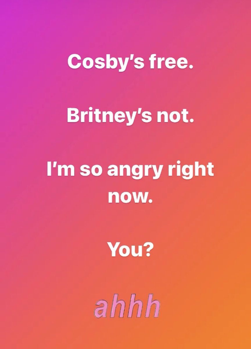 😱 You feeling me. I know you are. This is NOT OK #FreeBritney #BritneySpears #LockUpSerialPerpetrators #Cosby #WomenMatter #Patriarchy #Misogyny