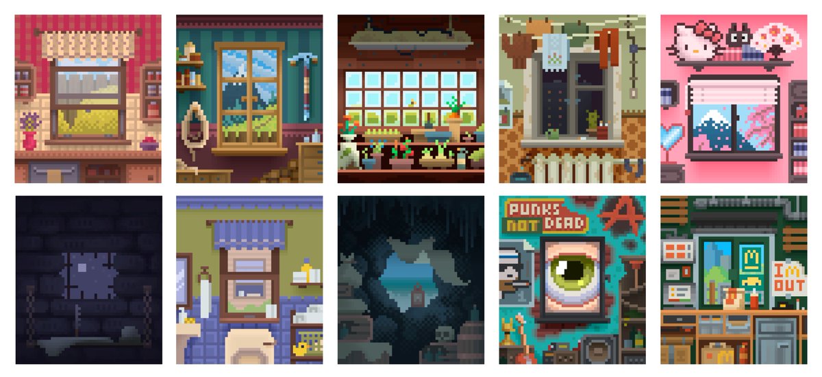 WindowsCrypto's tweet image. Collection is growing!🌱➡️🌲
We’re getting it done, slowly but surely 😋
Already minted 10 CrptWndw's! And one of them is animated collab!

The upcoming window will give you a summer mood!
Stay tuned for updates! 🌞🏝️

Crypto Windows #01 - #10 Is 0.025 ETH
opensea.io/collection/cry…