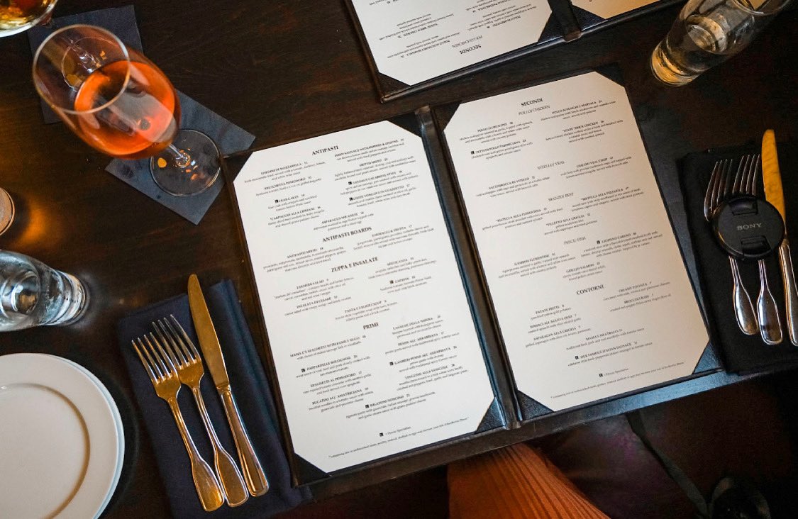 cossettas's tweet photo. Tonight’s a perfect night to come explore the Louis 2.0 menu! 

We’re open until 10pm and would love to feed you some delicious Italiano. Come on over! 🍷 #cossettas https://t.co/kSwqm9LHMj
