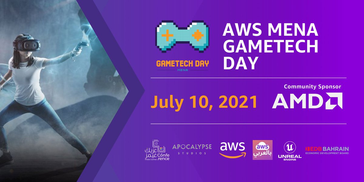 walidshaari's tweet photo. #GameTech #MENAPlaysOnTheCloud #awsmena #gametech https://t.co/3NxYa8iwzY