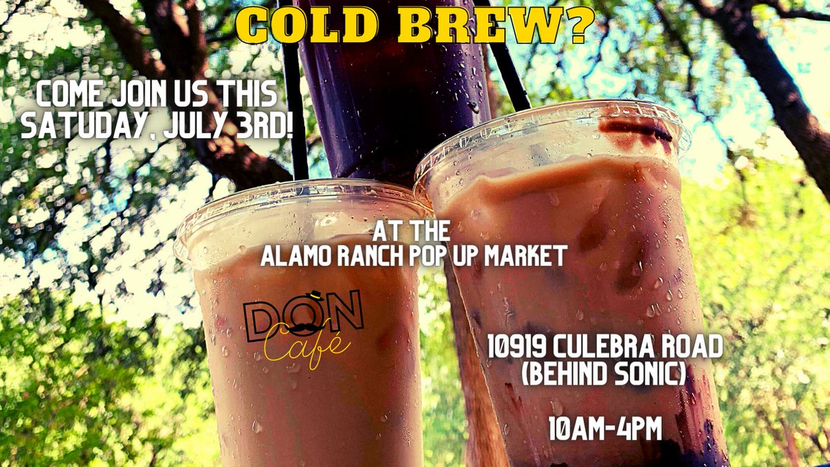 DonCafeTX's tweet photo. Treat yourself ☕

#Texas #SanAntonio #Coffee #DonCafe #ayay https://t.co/RU3p5dSnk3