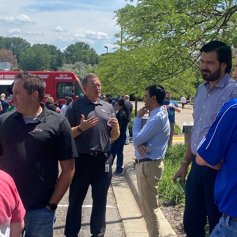 As our #StarkeyStrong team prepares to return to campus, today we paused to show appreciation for those who’ve worked on site through the pandemic. Thank you for your dedication and hard work this last year. We couldn’t have done it without you! #Starkeyfamily #Foodtrucks