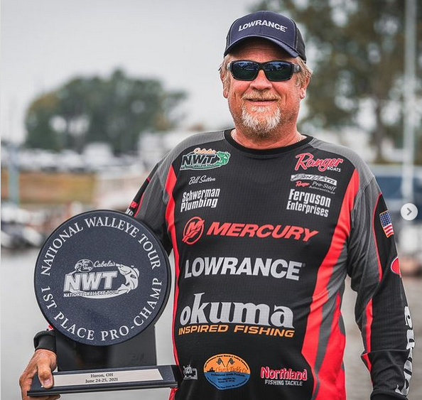 OkumaFishingUSA's tweet photo. A Big Congratulations to Okuma Pro Bill Sutton on his National Walleye Tour win and being the 2021 Huron Ohio, Lake Erie Champion!   This is Bill's second win.

Great job Bill!

National Walleye Tour https://t.co/BJyYmm1WSK