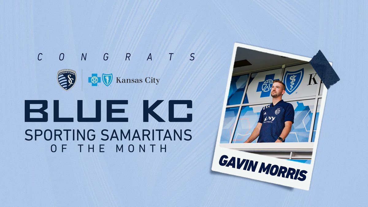 Gavin Morris was recently recognized as our <a href="/BlueKC/">Blue KC</a> Sporting Samaritan! He was the Director of Band at Excelsior Springs High &amp; Middle School, and taught his students the importance of being a team player. Congratulations Gavin!