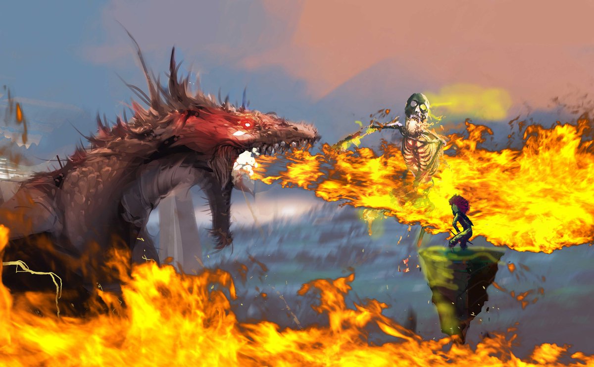 TroyKadavy's tweet photo. @Thick44Official Thick 44:
"My Name is Thick 44"

Cancer: "?"

Thick 44:
"You Are Nobody!"

All Hail the Wyvern King! https://t.co/THwazWetPW