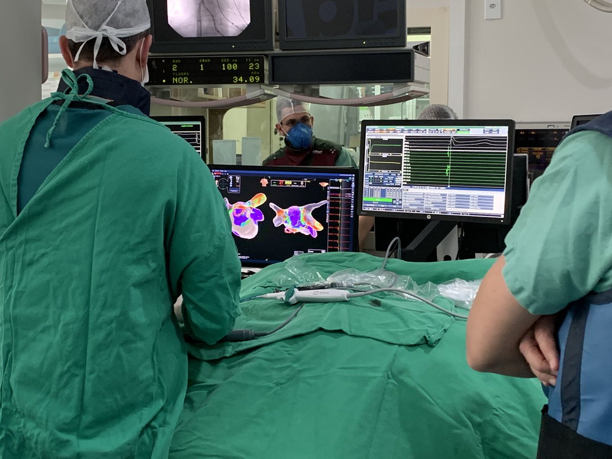 jczerpa's tweet photo. Visiting friends! Great AFib/PVC ablations, maps- ICE- LBB pace &amp; of course some GP ablation. SOS Cardio @AlexanderDForno @thienepachon @Maele98727471 @mendesp_leo @AbbottCardio https://t.co/vgc0uXM45t