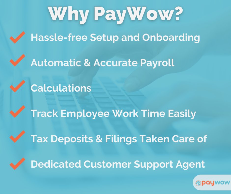 PayWow's tweet photo. There are so many great reasons to get started with PayWow, starting with the reasons below. Get to know more about us at https://t.co/hAj0X1F46d!
#PayWow #Payroll #PayrollManagement https://t.co/zFsM3AHkjr