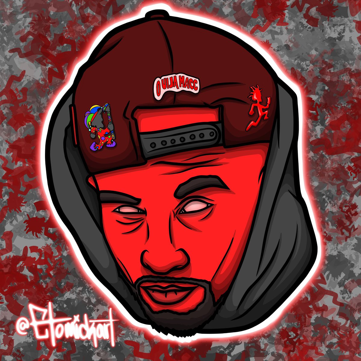 JiggyFr3sh219's tweet photo. Shout out @EtomickArt for knocking this #CraniumKreation out for ya boy! Came out soopa #FR3sh!! 🤘🏽💎🤘🏽 https://t.co/64I6awORdk