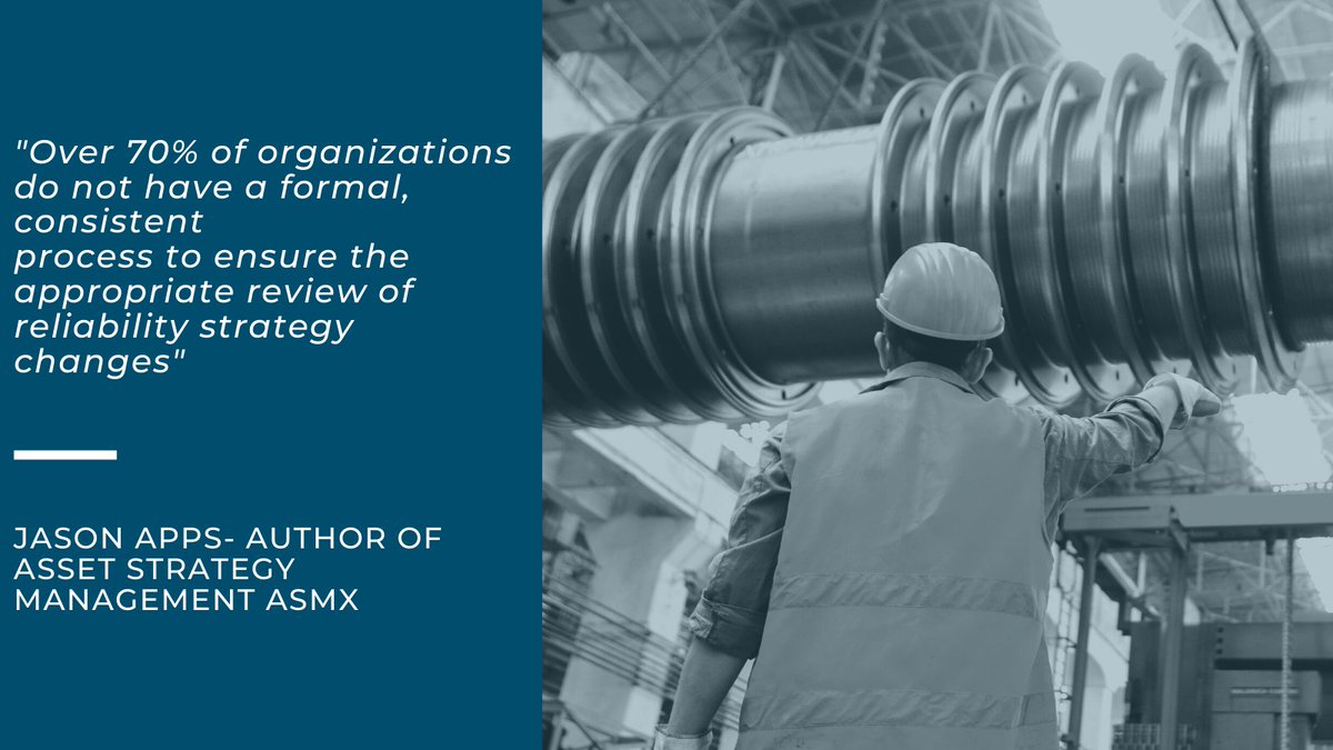 armsreliability's tweet photo. The staggering reality is that most organizations have little to no insight into the level of risk with which they are operating based on their existing reliability strategies. This doesn't have to be the case, though. Learn about #AssetStrategyManagement-
https://t.co/OizsfHhVKX https://t.co/PmvqHR4Fam