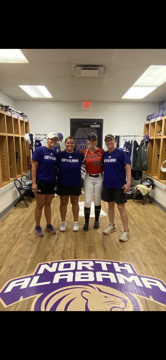 Thank you <a href="/Acozart44/">Ashley Cozart</a> for such an amazing camp! Definitely had a blast and can’t wait to come back! <a href="/SluggersWoolums/">Louisville Lady Sluggers - Woolums 18U</a> <a href="/UNASoftball/">North Alabama Softball</a> <a href="/LindseyThomps_/">Lindsey Thompson</a> <a href="/hgshollenberger/">Hannah Shollenberger</a>