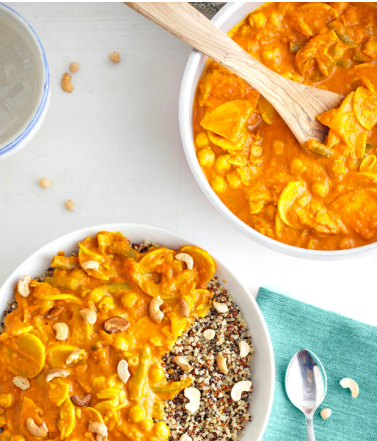 sprinly's tweet photo. Not hot enough for you? Try our Indian Roasted Vegetable Curry with Cashew Quinoa. 

Don't forget to look out for the 🌶 icon on the menu!  😉 https://t.co/Kr1ufIUUcz
