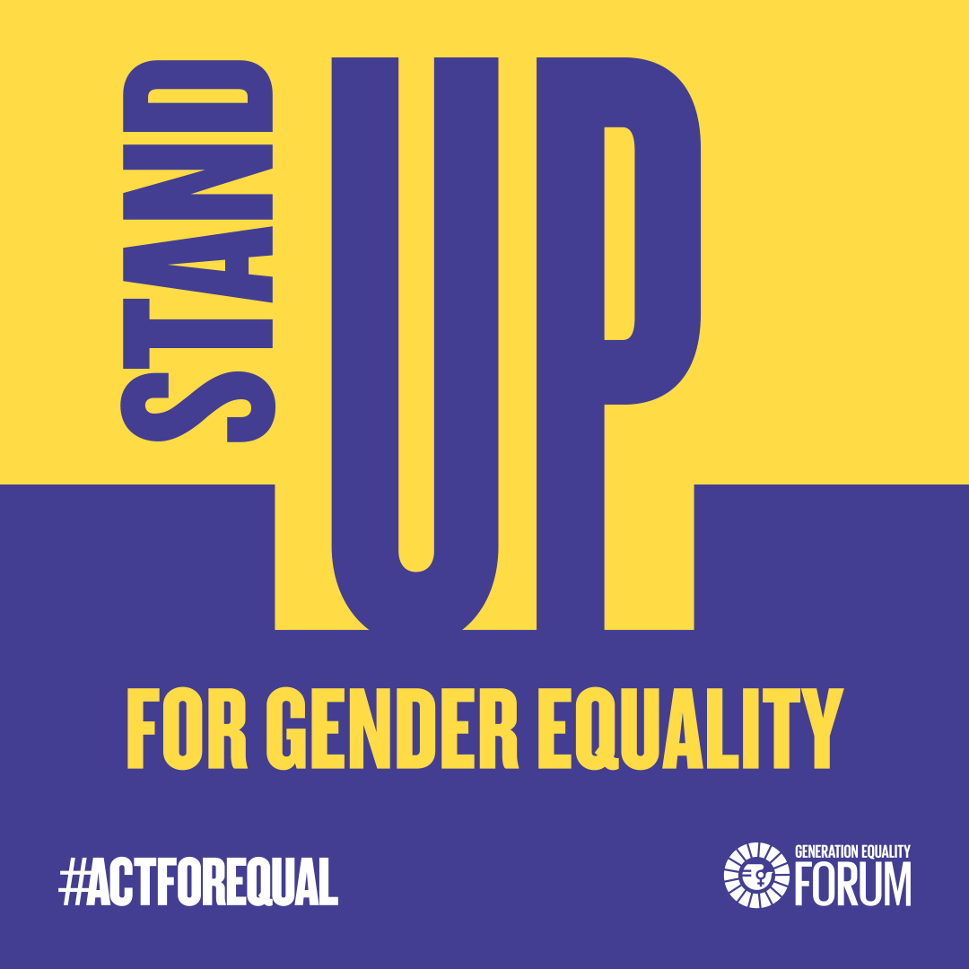 CanadaDev's tweet photo. “Our world is at a crossroads. This generation is a feminist generation. And it needs feminist governments to stand with it.” 
  
🇨🇦 Canada is stepping up. How? ⬇️ 
https://t.co/uDyFQD94qC 
  
#GenerationEquality #ActForEqual https://t.co/qEMYK0B4np