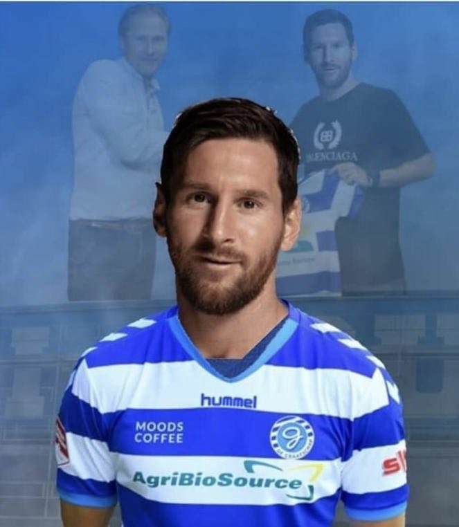Messi is over precies een uur clubloos. Iets voor ons misschien. Makkelijk haalbaar natuurlijk 😅