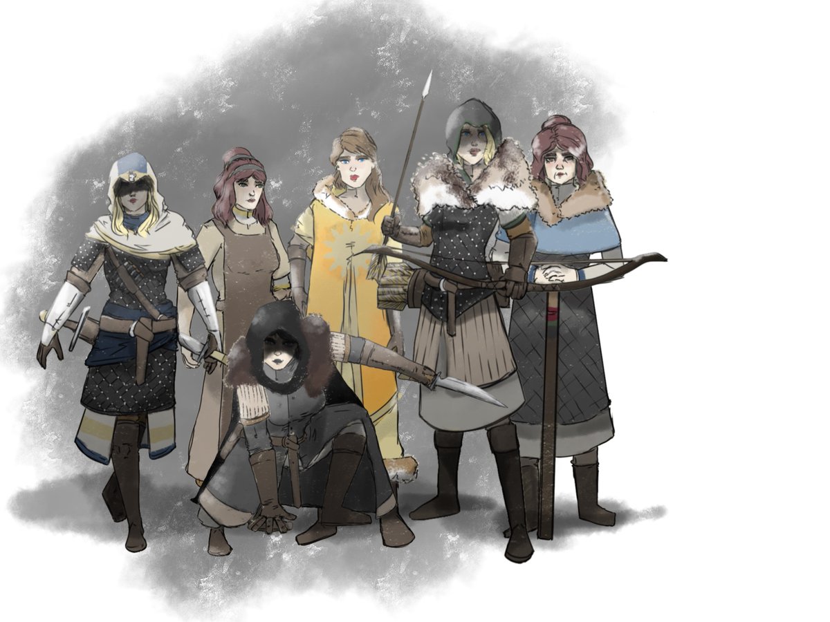 post4story's tweet photo. #dndart of NPC tokens I made for campaign https://t.co/KOfMpxcLyw