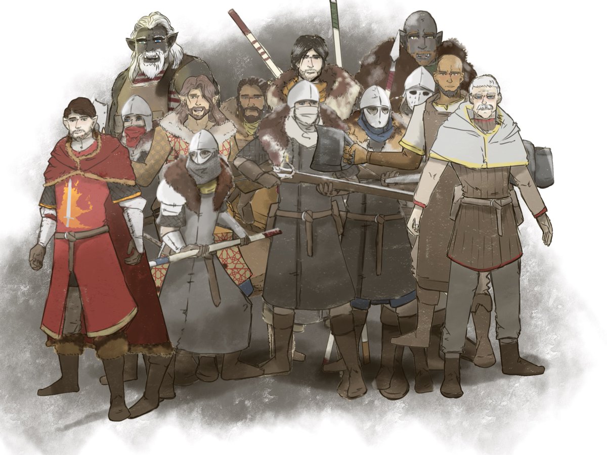 post4story's tweet photo. #dndart of NPC tokens I made for campaign https://t.co/KOfMpxcLyw