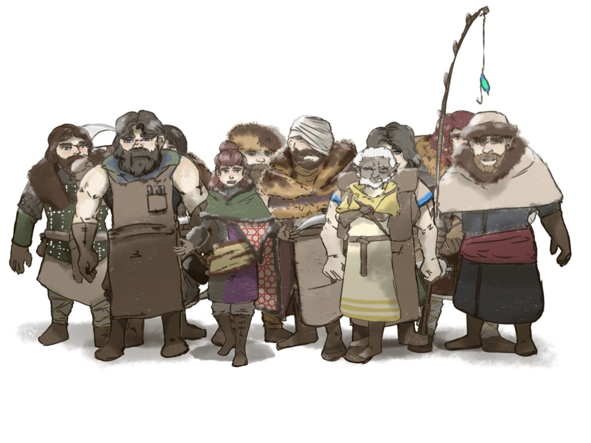 post4story's tweet photo. #dndart of NPC tokens I made for campaign https://t.co/KOfMpxcLyw