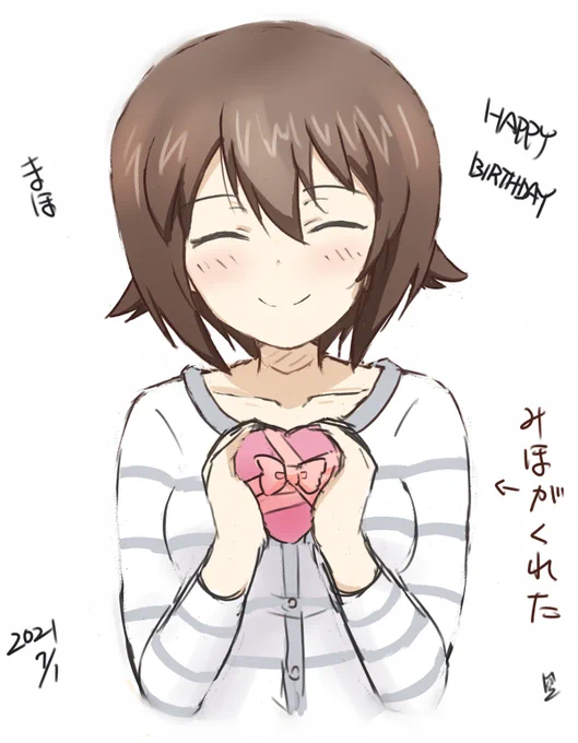 #西住まほ生誕祭2021 まほ姉お誕生日おめでとう 