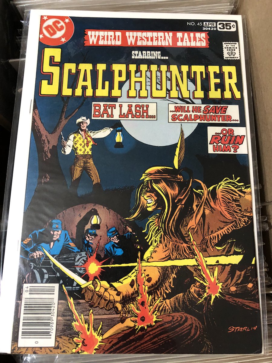 Big5Army's tweet photo. #WesternComics month you say, @IowasJoe ? #Scalphunter #BatLash #JimStarlin https://t.co/GHnm111TTa