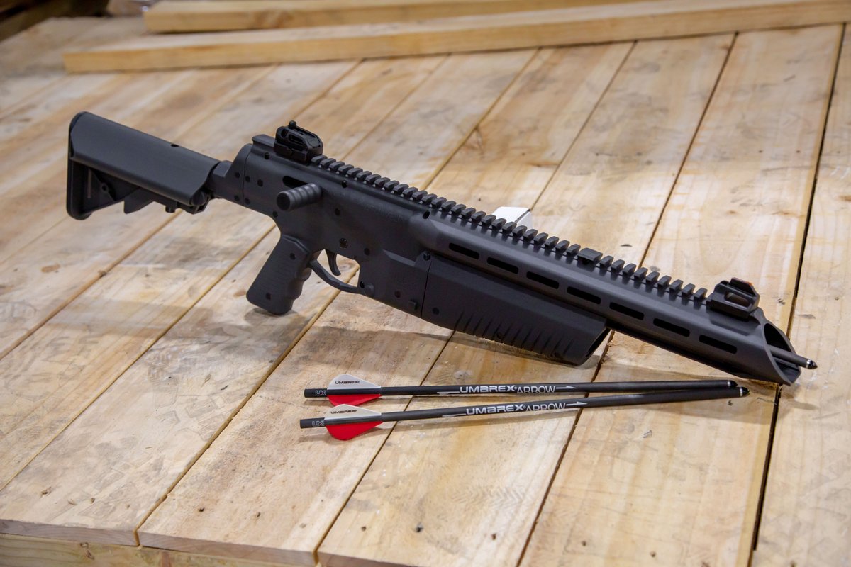 PyramydAIR's tweet image. The Umarex AirJavelin Air Archery CO2 Rifle is capable of sending 170 grain bolts at speeds up to 300 FPS, making it a nightmare for small game! Who would love to go hunting with one of these? 😍
.
.
#PyramydAir #airgun #airguns #arrows #archery