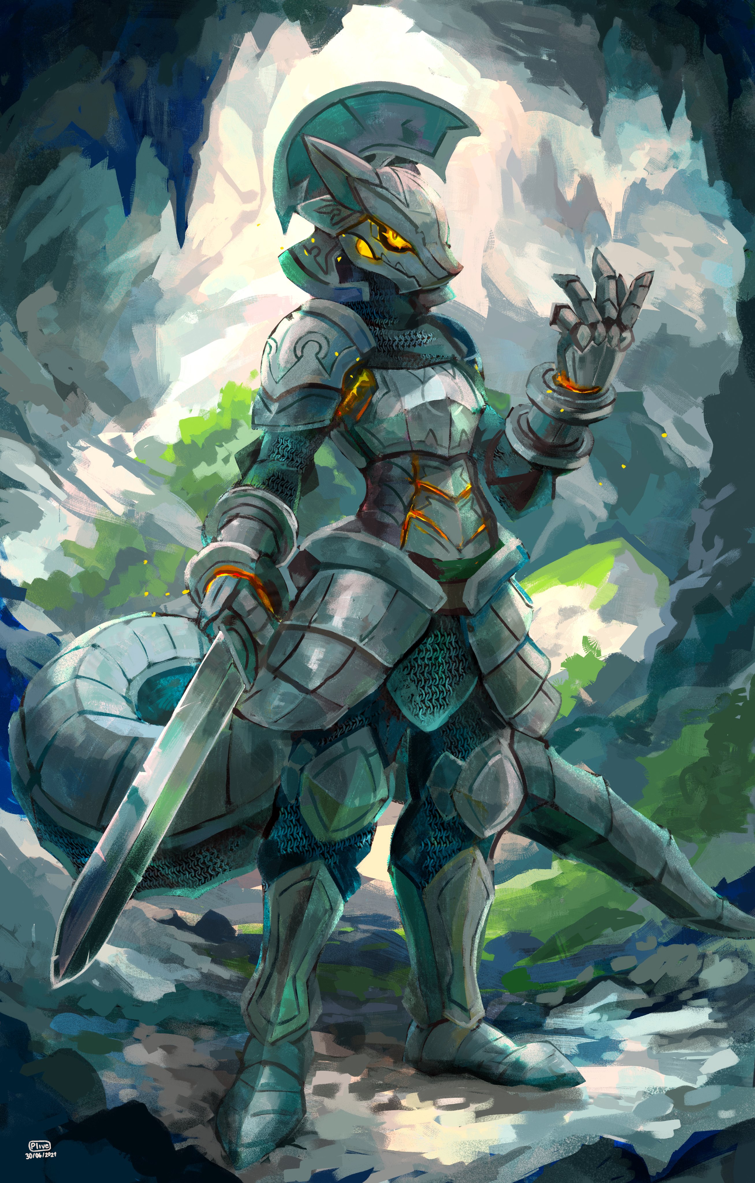 Plive 🐊 on X: "weird living armor thing? https://t.co/2Zb2aZGPWK" / X