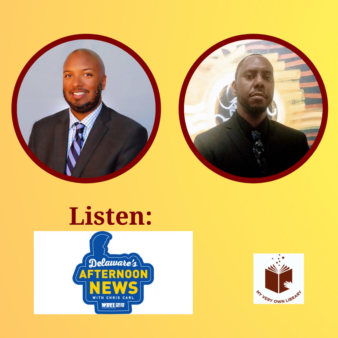 UChicago My Very Own Library Program (@mvolibrary) on Twitter photo #MVOL head Duane Davis and Ken Livingston were interviewed on <a href="/WDEL/">101.7FM / 1150AM WDEL</a>! Davis and Livingston, who leads Get Delaware Reading at <a href="/UnitedWayDE/">United Way Delaware</a>, talked about MVOL's purpose and why this summer is a season of #literacy #enrichment. Take a listen ➡️ bit.ly/2Tl9ziE #MVOL head Duane Davis and Ken Livingston were interviewed on <a href="/WDEL/">101.7FM / 1150AM WDEL</a>! Davis and Livingston, who leads Get Delaware Reading at <a href="/UnitedWayDE/">United Way Delaware</a>, talked about MVOL's purpose and why this summer is a season of #literacy #enrichment. Take a listen ➡️ bit.ly/2Tl9ziE
