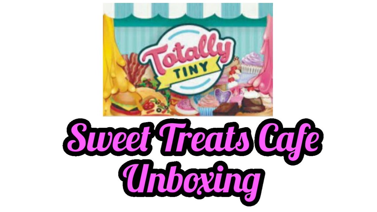 RTR_ToyChannel's tweet photo. Totally Tini - Sweet Treats Cafe - Miniature Unboxing...https://t.co/by4lAnKox2
#minitoys #miniaturetoys #toyunboxing #unboxing https://t.co/2uPXE08Tfm