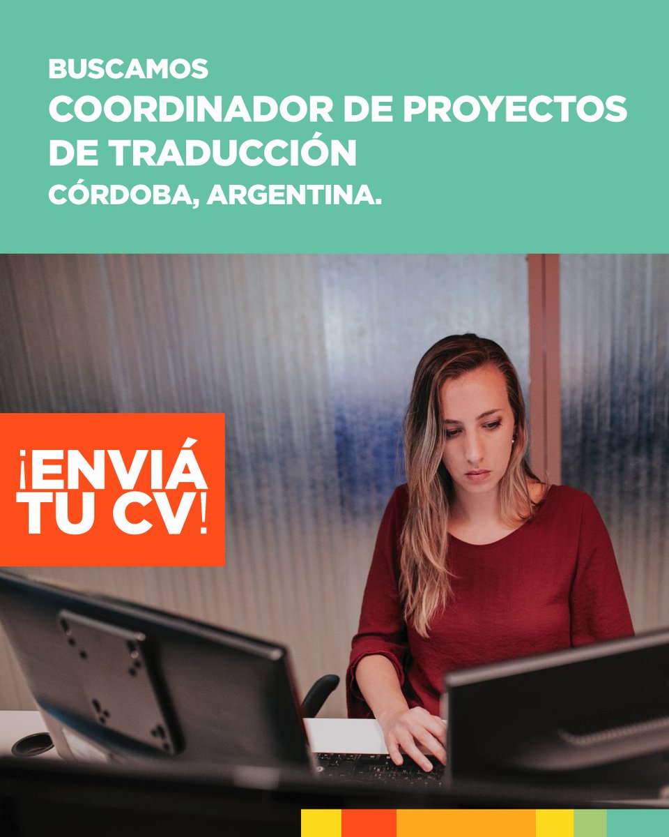 Tu nivel de #inglés, ¿es bilingüe? ¿Tenés habilidades para el #multitasking?
Estamos buscando #coordinador de #proyectos para incorporar a nuestro equipo.
Sumate en: latamways.com/jobs/
#Traducción #PM