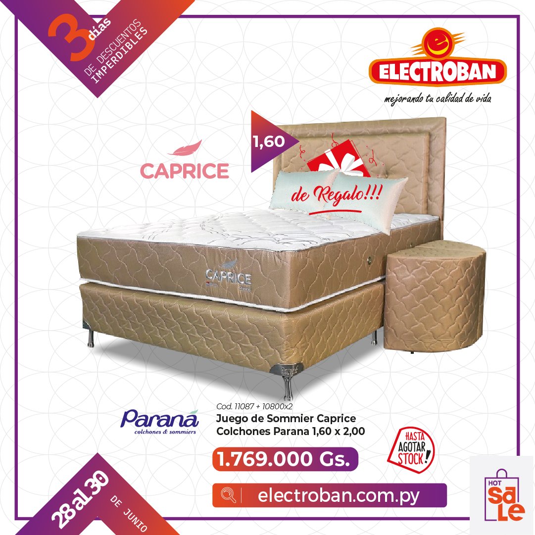 electrobanpy's tweet image. ÚLTIMO DÍA para aprovechar los Imperdibles Precios de LIQUIDACIÓN ONLINE! 😱⏳ Aprovechá las Últimas Horas de Precios Bajísimos🤩❄️
👨🏻‍💻 Ingresá a: electroban.com.py