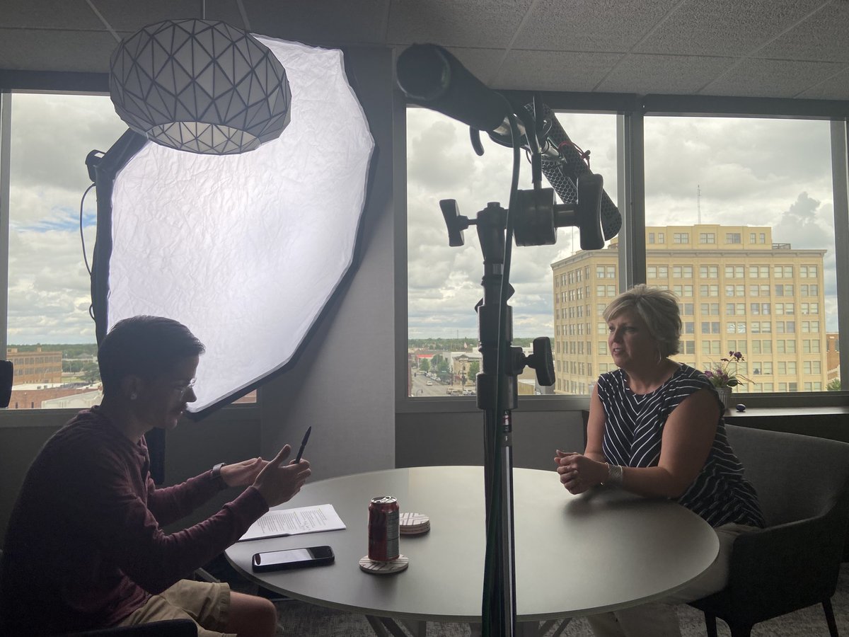 SteveRadley3's tweet image. Video shoot with ⁦@SproutComms⁩, here they are interviewing CEO Aubrey Patterson, Hutchinson Community Foundation. Aubrey has been at the forefront of impact investing. ⁦@HutchCF⁩ ⁦@HutchNews⁩ ⁦@kansashealthorg⁩ ⁦@networkkansas⁩ ⁦@LtGovToland⁩