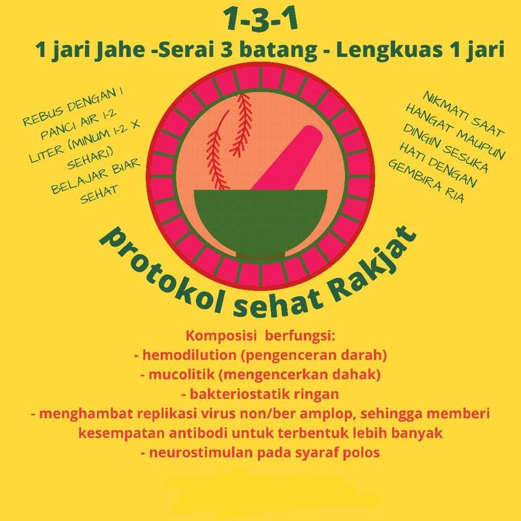 Sebuah upaya untuk membantu diri sendiri... 

Resep dari dokter Sidi Aritjahja... 
Seorang dokter sekaligus herbalist di Jogja

#COVID19 
#herbal 
#jamu pic.x.com/uS5LlrxDEb