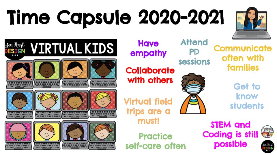 maestraAlfaro's tweet image. &quot;A Year to Remember&quot; #timecapsule from my school year 2020-21. Thanks @iste for encouraging me to reflect #ISTELive #ISTELiveContest @ITI_LAUSD #LAatISTE
