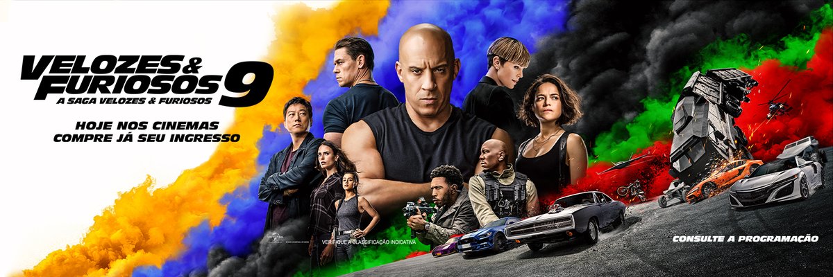 VelozesFilme's tweet photo. Hoje nos cinemas! #Velozes9 https://t.co/zYP3SbiqdR