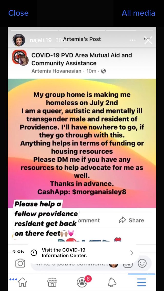 💛 please share, share funding $morganaisley8 or housing resources if you are able 💛