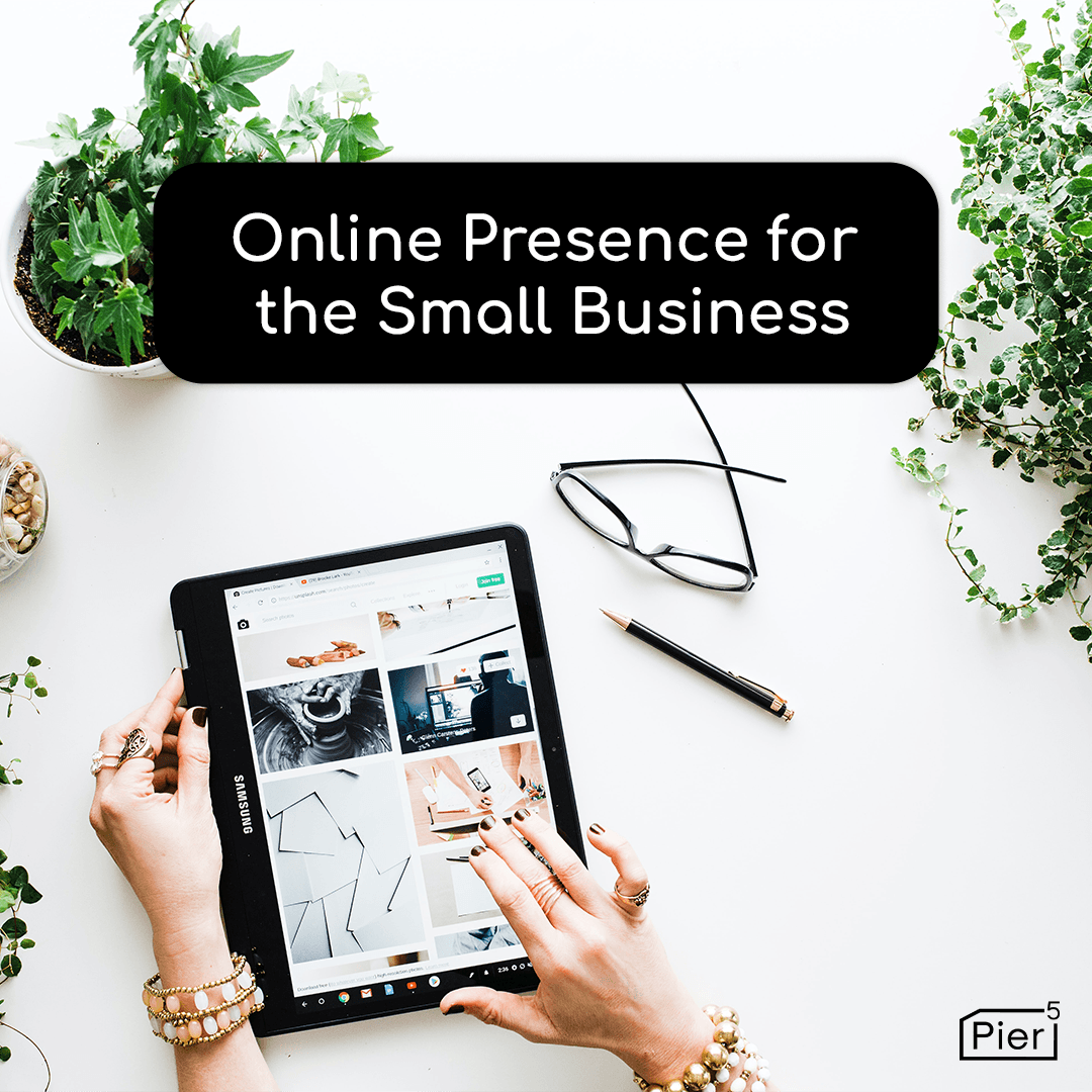 Pier5co's tweet photo. Our most recent blog post, “Online Presence for the Small Business” is up on our website! If you’re looking for tips to boost your business and give it a more finished look, check out our blog, which can be found at https://t.co/UtDMVrq0YJ! #onlinepresence #business #blog https://t.co/CBnvDJlFI3