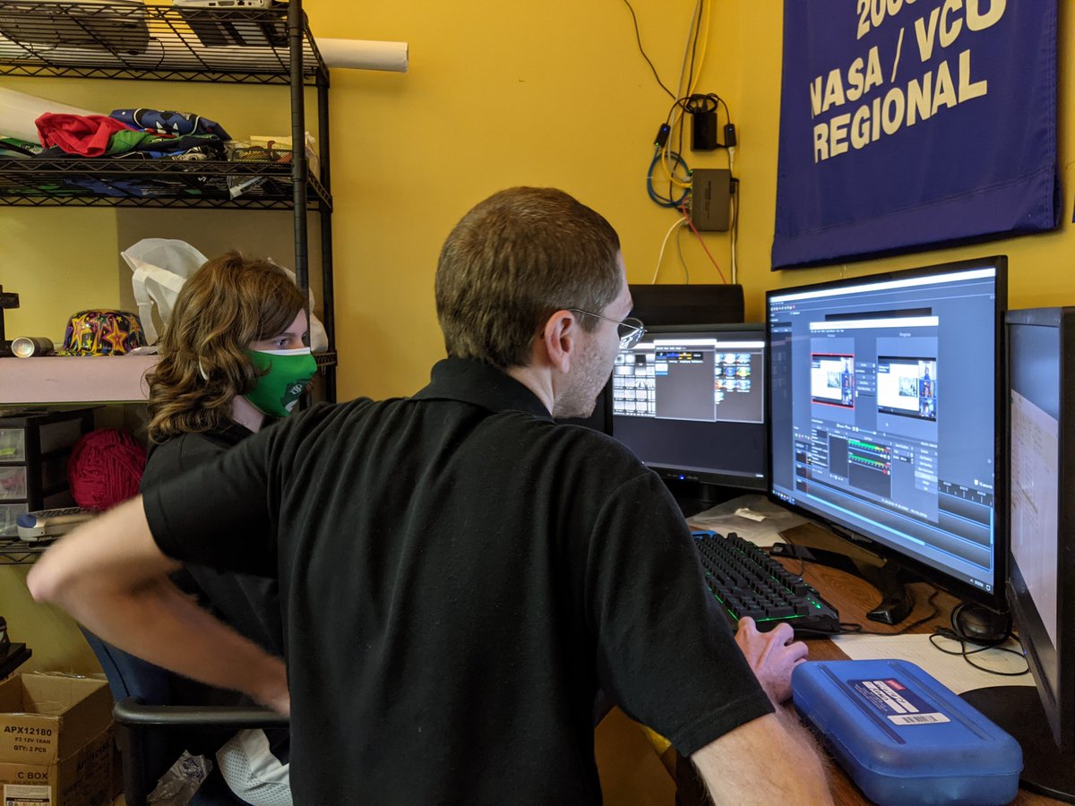 Robodogs435's tweet photo. Join us at 7pm tonight for our live-steamed 2020-2021 robot unveiling from the @FRCTeams @FIRSTNC season. https://t.co/QV31xbw5cw
#OMGRobots @storagekingusa @Emerson_News @TeleflexInc https://t.co/JW8ckTdGAX