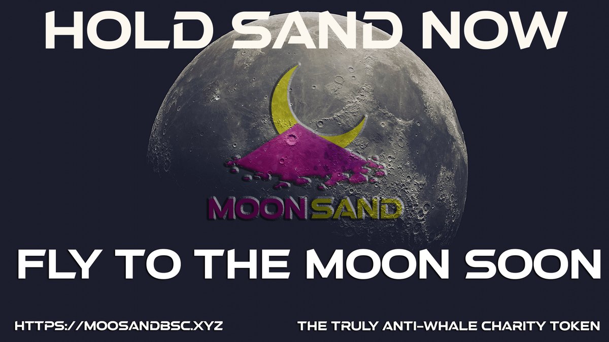 MoonSandBSC's tweet photo. Are you holding SAND yet?

https://t.co/zs7zE5OHwi

#MOONSAND $SAND https://t.co/Q8CbSv6QEi