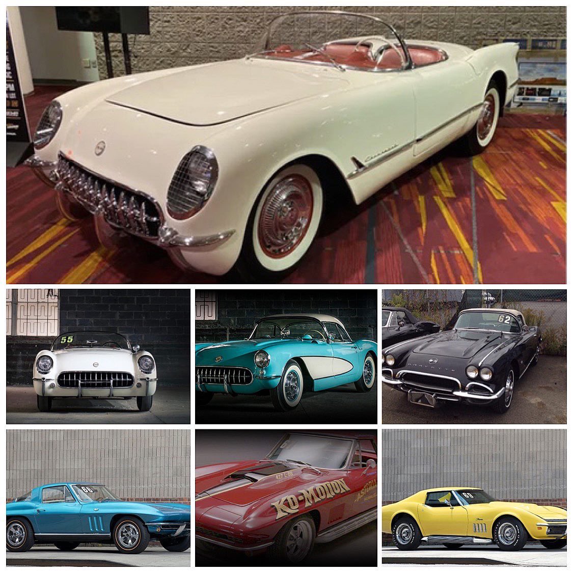 lostcorvettes's tweet photo. To celebrate National #Corvette Day today, here are the remaining 14 #ClassicCorvettes you can win by entering at https://t.co/Zeg5kb1Vt9.

Donations benefit military vets with TBI &amp; PTSD through #StandForTheTroops. Double your entries on donations of $25 or more with code VETTE. https://t.co/uDLmSBwIvy