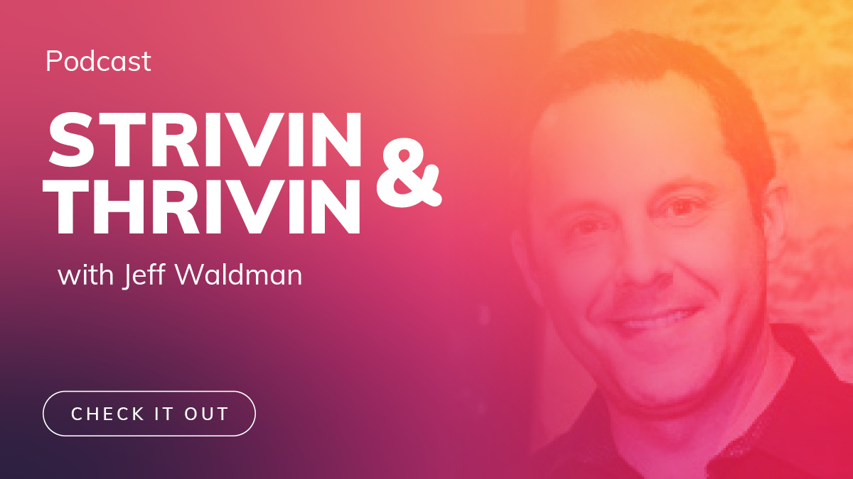 “Don't chase money because money will come later on, chase the opportunity”. Don’t miss this week’s Strivin &amp; Thrivin podcast with @Jeff of @ScaleHR! 
anchor.fm/strivin