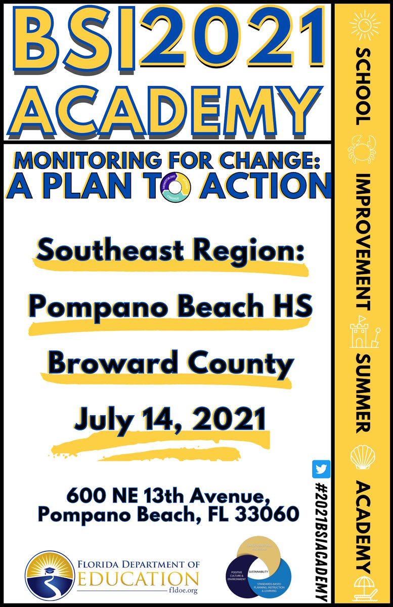 Looking forward to welcoming our SE Region School Districts to our #2021BSIAcademy Monitoring for Change: A Plan to Action on July 14, 2021! <a href="/lashawn_russ/">LaShawn Russ-Porterfield</a> <a href="/Angela8925/">Angie Mahone</a> <a href="/BausermanVilla/">Courtney Bauserman-Villa</a> <a href="/VictoriaCote16/">Victoria Cote</a>