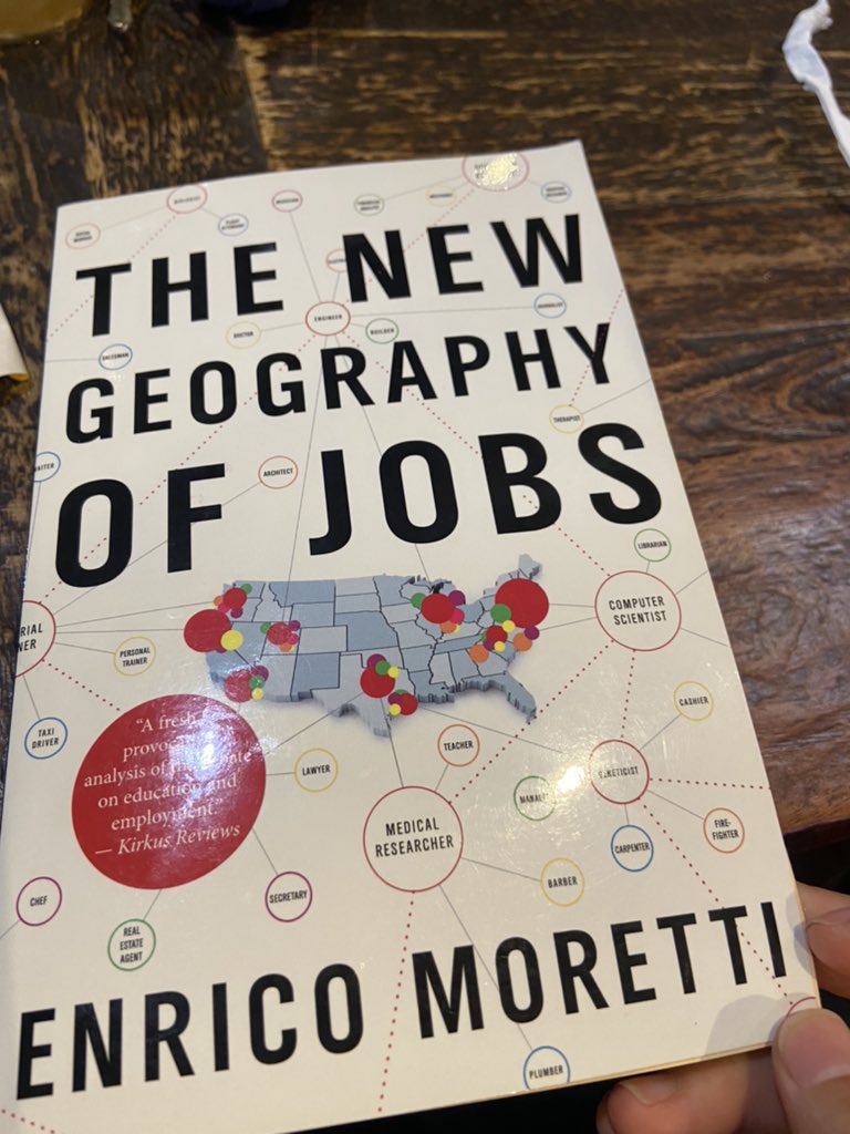 Eunjee Kwon on Twitter "Revisiting Enrico Moretti’s “the new geography