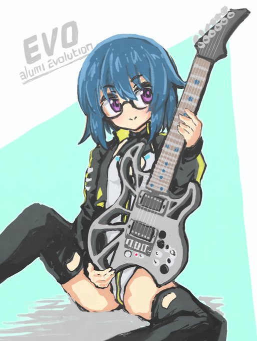 絵チャットで描いて加筆したもの 