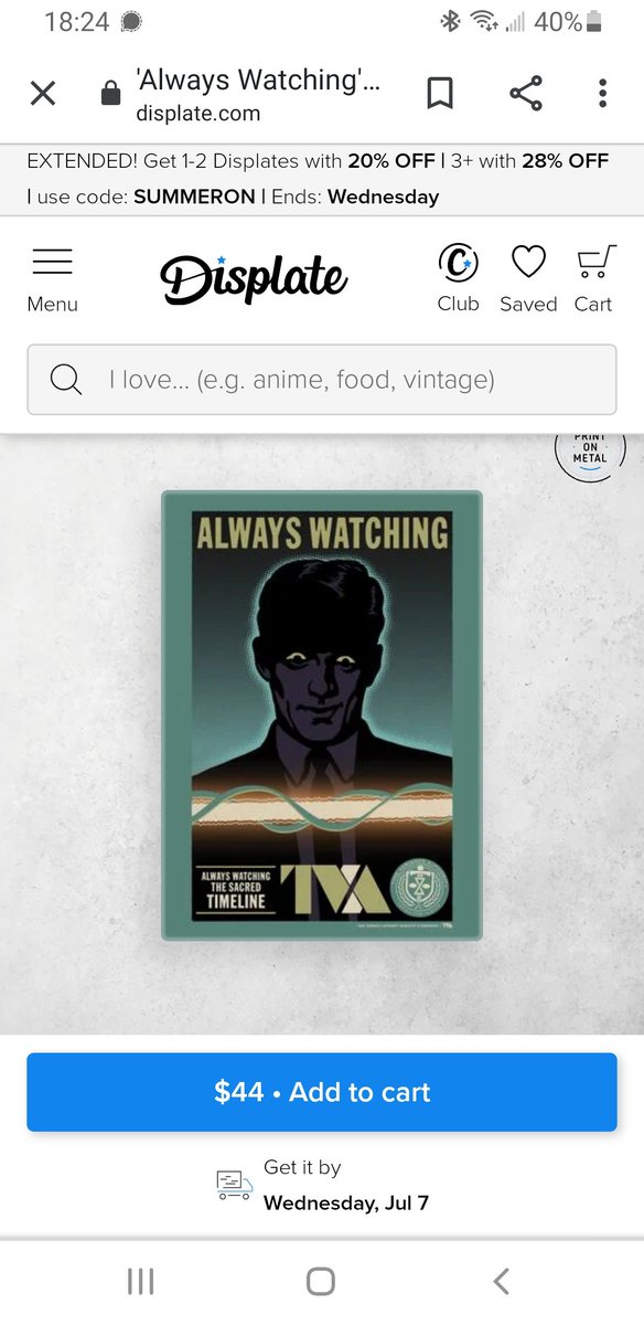 LittlejohnPSH's tweet photo. @TVAnews have you thought of bringing back the vintage look? Possible using @Displate? https://t.co/PjaYkXK8SE