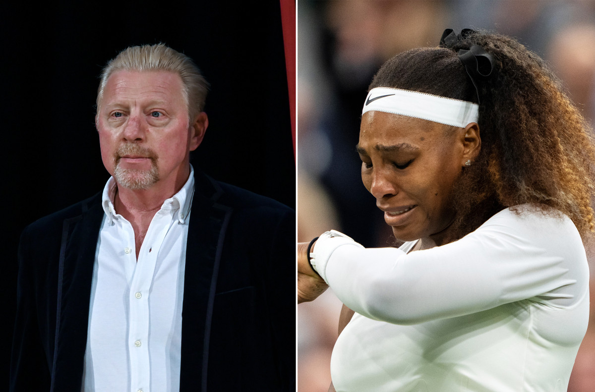 Boris Becker fears Serena Williams has played her last Wimbledon match
