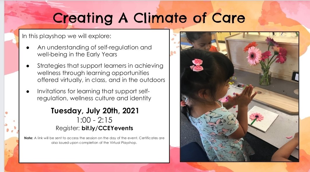 CoachesCornerEY's tweet photo. We have an incredible lineup of playshops coming in July. Check out our flyers and get more information at https://t.co/71Sp2XC9hL @a_thompsonclass @booklamations https://t.co/tEMCxGWfT6