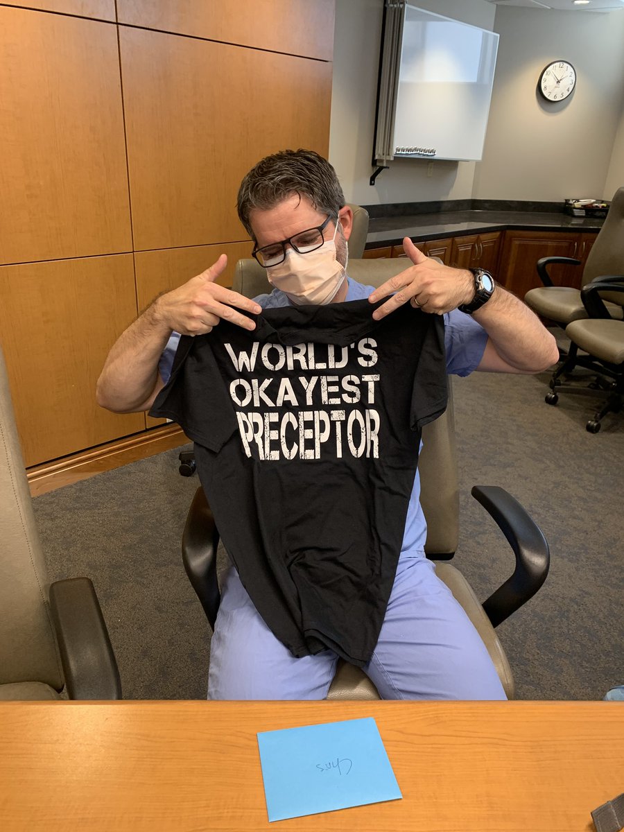 GPharmres's tweet photo. We’re sad to see graduating residents @Alecroma25 and Brittany Fuller leave. What a fantastic year! Looking forward to the coming year with @amaniie_kaur and Alena Thannikal 🎉 (way to go to the Okayest (twitterless)Preceptor, Lol) w/@JCampbell31 @LStephens25 @kswilliamsrx https://t.co/Svc7fwYwvD