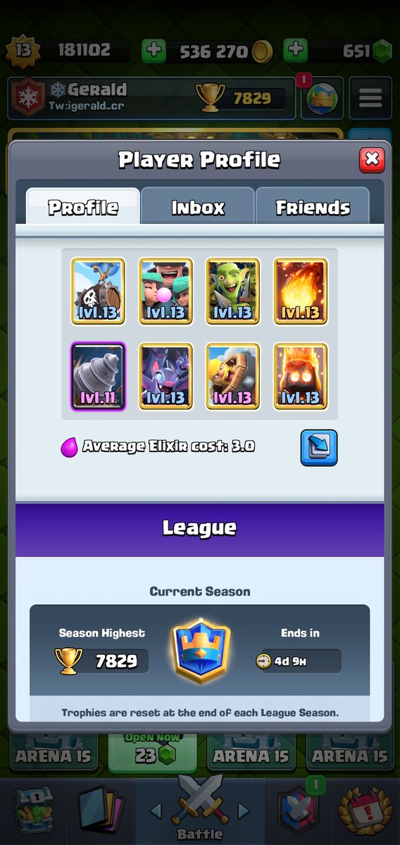 iGerald_cr's tweet photo. Top 100 and 4 days the season end 💪💪 https://t.co/BKbDydgcqt