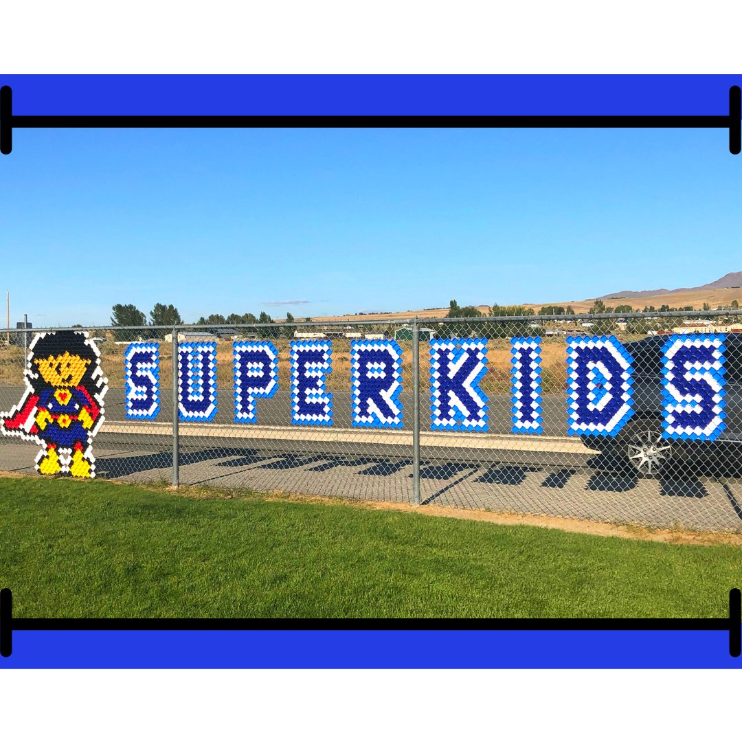 🦸‍♀️All kids are superkids! 💪🦸‍♂️

6' Super Kid design paired with 3' Regular Block Letters in ROYAL #113, WHITE #101 and LIGHT BLUE #112